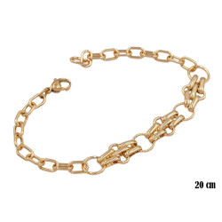 Bransoletka Xuping pozłacana 18k - MF38109